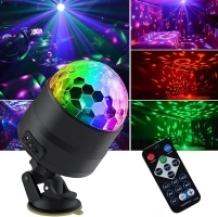 Disco Ball Light Party Lights dj Disco Lights, led Mini Colors Stage Lights Sound Activated Automatic, Strobe Light Halloween Christmas Decoration Lights Happy Birthday Gift Wedding Club Show