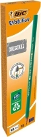 BIC Ecolutions Evolution 650 HB Pencil, â€“ Green, 12 Count (Pack of 1)