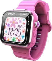 VTech KidiZoom Smart Watch Max, Watch For Kids With Games, Dual Camera For Photos & Selfies, 8 Games, Pedometer, Colour Screen, Funny Effects & More, For Infants aged 4, 5, 6, 7 + years, Pink