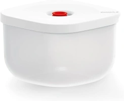 Guzzini - Save IT Deep Vacuum Container (M) - White, 16,3x16,3xh11 cm - 1150 cc