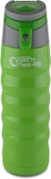 Pioneer Stainless Steel Sports Flask, Double Wall Vacuum Insulated Drinks Bottle, 480ml, Green