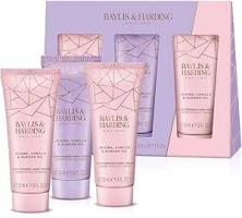 Baylis & Harding Jojoba, Vanilla & Almond Oil Luxury Hand Treats Gift Set (Pack of 1) - Vegan Friendly