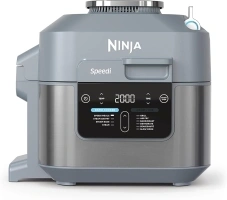 Ninja Speedi 10-in-1 Rapid Cooker, Air Fryer and Multi Cooker, 5.7L, Meals for 4 in 15 Minutes, Air Fry, Steam, Grill, Bake, Roast, Sear, Slow Cook & More, Cooks 4 Portions, Sea Salt Grey, ON400UK