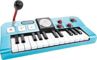 Little Tikes My Real Jam Keyboard - Toy Keyboard with Microphone & Case - Four Play Modes, Volume Control, Bluetooth Connectivity - Encourages Imaginative & Creative Play - For Kids Ages 3+