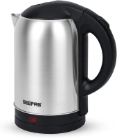 Geepas 1.8L Kettle, 1800W | Stainless Steel Cordless Electric Kettle | Boil Dry Protection & Auto Shut Off | 1.8L Jug Kettle for Hot Water Tea or Coffee