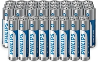 Philips Ultra Alkaline AA/AAA Batteries Combo - Versatile for All Devices, Pack of 40