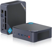 Mini PC Intel 12th N100 Mini Computers 16GB DDR4 512GB SSD Windows 11 Pro Mini Desktop PC, Dual HDMI,4*USB Gen3.2,Type-C, WiFi5, BT4.2, 2.5G LAN