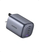 UGREEN USB C Charger 100W Plug MacBook Charger Nexode 5 Ports GaN Fast Charger Laptop Charger Adapter Compatible with Macbook, IPad, iPhone 16/15, Galaxy S24/23, Pixel 9, etc