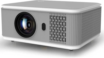 Projector with WIFI and Bluetooth, 4K 1080P Smart Movie Projector 600 ANSl Auto Keystone Quad-Core Compatible for iOS/Android/USB/HDMI/TV Stick