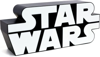 Star Wars Iconic Logo Light - Officially Licensed Merchandise and Memorabilia, Gifts for Boys and Men, Room Accessories, Desk Lamp | Paladone