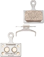 Shimano K04Ti Metal Disc Brake Pads, Grey, 1 Pair