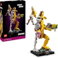 LEGO Fortnite Peely Bone Figure Set, Video Game Character Model Kit for Adults to Build, Desk Decoration, Gift for Men, Women and Gamers 77072