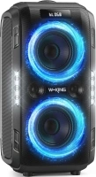 W-KING 250W PEAK Bluetooth Speaker Party Large Loudest Boom box/Massive 120dB/12 Custom Bass, V5.3 Portable Speaker Wireless, Extra Bass/2*6.5