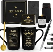 Gifts for Fathers Day Dad Gifts, from Daughter, Son, Personalised Christmas Birthday Anniversary Presents for Dad