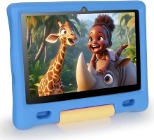 10 Inch Kids Tablet, Android 14, Octa Core Processor, 16GB RAM, 128GB ROM, 1TB TF, 5000mAh Battery, WiFi, Bluetooth, Type-C, 8+5MP Dual Camera (Blue)
