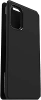 OtterBox Strada Via Case for Samsung Galaxy S20+, Shockproof, Drop Proof, Slim, Soft Touch Protective Folio Case with Card Holder, 2x Tested to Military Standard, Black