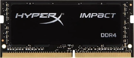 HyperX Impact DDR4 HX424S14IBK2/32 Memory 2400 MHz CL14 SODIMM 32 GB Kit (2x16 GB), Black