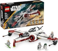 LEGO Star Wars 75402 ARC-170 Starfighter Building Toy with 3 Clone Pilot Minifigures, plus an R4-P44 Droid Figure, Birthday Gift Idea for Revenge of The Sith Fans, 9+ Year Old Boys and Girls