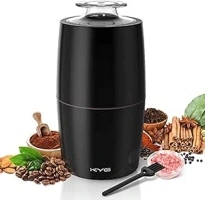 KYG Electric Coffee Grinder 300 W Motor 70 g Capacity Grinders Safety Lock with 304 Stainless Steel Blades Grinder Low Noise 45 dB for Nuts, Spices, etc