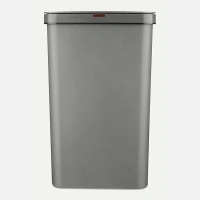 Tower T838005G Sensor Bin with Retainer Ring, Battery-Operated, 50L, Grey