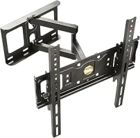 RICOO TV Bracket Tilt Swivel approx 32-55 Inch S6144 for LED LCD OLED Curved and Flatscreens Wall Mount Universal for VESA 200x200-400x400