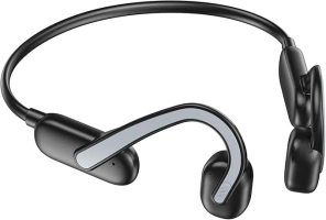 Bone Conduction Headphones Bluetooth 5.3 Open-Ear Headphone with Mic IPX6 Waterproof Dustproof Sports Headphones for Cycling, Running, Climbing, Fitness, Hiking, Walking