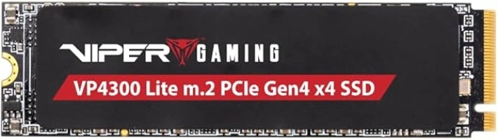 Patriot Memory VIPER VP4300 Lite 2TB M.2 PCIe Gen4 x4 SSD DRAMLESS