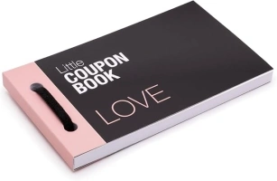 Cupidly Little Coupon Book of Love | Share The Love | Romantic Blank Love Vouchers for Couples, Friends for Valentines Day, Birthdays & Christmas | For Boyfriends & Girlfriends