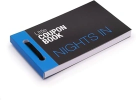 Cupidly Little Coupon Book Nights In | For Fun Nights In | Date Idea Card Game for Couples | Gifts for Valentines Day, Birthdays & Christmas