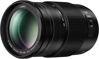 Panasonic LUMIX G H-FSA100300E Vario Ultra Lens - Black