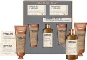Baylis & Harding Bergamot, Hemp & Sandalwood Refreshing Wash Kit Gift Set - Vegan Friendly (Pack of 1)