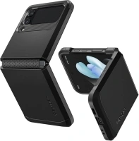Spigen Tough Armor Case Compatible with Samsung Galaxy Z Flip 4 5G - Black