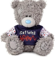 Me to You Tatty Teddy Get Well Soon 10cm Plush Bear - Official Collection Me to You