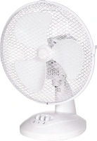 Russell Hobbs 9" Inch, Portable Desk Fan, 2 Speeds, Wide-Angled Oscillation, Quiet Operation, Perfect for Bedroom or Office, White - RHPDF0921