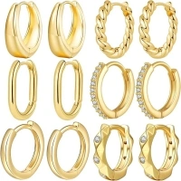 NEVEGE 8 Pairs 925 Sterling Silver Stud Earrings Hypoallergenic Small Silver Hoop Earrings With Silver Stud Earrings Set Huggie Silver Sleeper Earrings for Women Star Ball Heart Cz Studs
