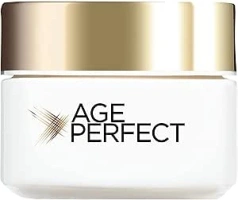 L’Oréal Paris Age Perfect Collagen Expert Retightening Day Cream 50+, Firmer, Supple, Moisturised and Hydrated Skin, Collagen AA Fractions, 50ml