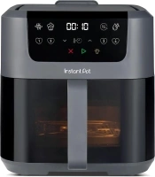 Instant Pot - Vortex Compact Truffle Grey Air Fryer - 5L Basket, Family Size, 4 in 1 - Air Fry, Food Dehydrate, Bake, Reheat, Non-Stick, Easy Clean, Dishwasher Safe, Electric