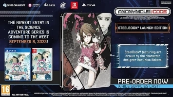 Anonymous;Code Steelbook Launch Edition (Nintendo Switch)
