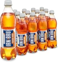 IRN-BRU Sugar-Free Diet, 12 Pack Zero Sugar & Low Calorie Fizzy Drinks Multipack Bottles - 12 x 500ml Bottles