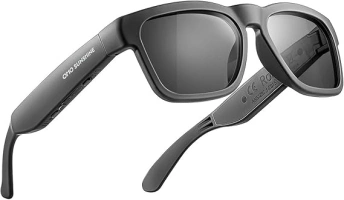 OhO Elite Smart Audio Glasses with Bluetooth Speaker,Voice Control and Open Ear,Listenning Music and Calls with Volumn UP and Down for Outdoor & Indoor