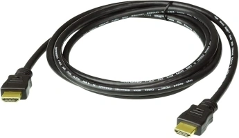 ATEN True 4K HDMI 2.0 Cable with Ethernet 2L-7D02H-1 (2m) 4096 x 2160 @60Hz; 3840 x 2160 @ 60Hz 4:4:4, HDCP 2.2 compliant, Gold-plated connectors for reliable transmissions, UK