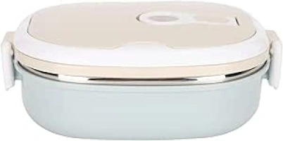 Thermal Lunch Box, Portable Stainless Steel Bento Box, Stackable Leakproof Lunch Box Insulated Thermal Food Container, for Student and Kids Office Use(#1)