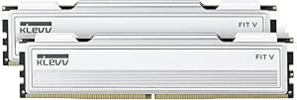 KLEVV FIT V 32GB (2x 16GB) DDR5 Gaming RAM 6000MT/s PC5-48000 Unbuffered Non-ECC 1.35V CL30 Memory Module Kit