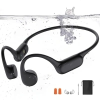 Swimming Headphones,Bone Conduction Headphones Bluetooth 5.4,IPX8 Waterproof Headphones, 32G Memory Wireless Sports Headphones,Underwater Headphones with MP3 Player,Open Ear Headphones for Swimming
