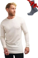 Merino.tech Merino Wool Base Layer Men - 100% Merino Wool Long Sleeve Thermal Shirts Lightweight, Midweight, Heavyweight