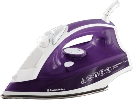 Russell Hobbs Supreme Steam Iron, Powerful vertical steam function, Non-stick stainless steel soleplate, Easy fill 300ml Water Tank, 110g Steam Shot, 40g Continuous steam, 2m Cord, 2400W, 23060